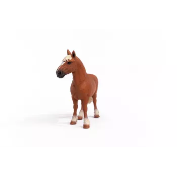 schleich FARM WORLD Belgia raskeveohobune, 3 a, Taluloomad / talumänguasjad, Hobused, Pruun, Plastik
