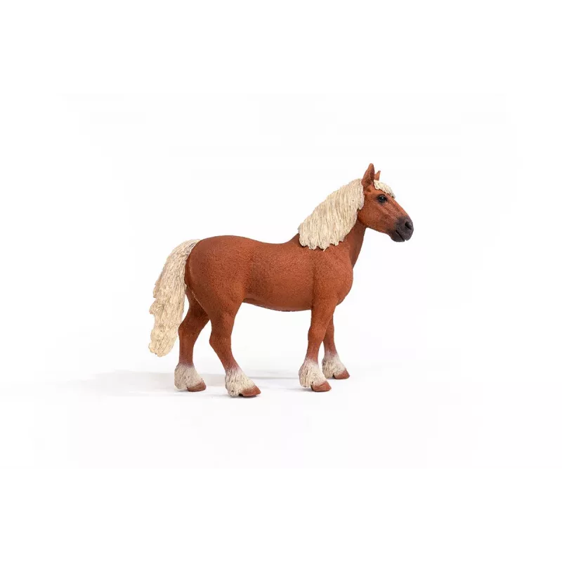 schleich FARM WORLD Belgia raskeveohobune, 3 a, Taluloomad / talumänguasjad, Hobused, Pruun, Plastik