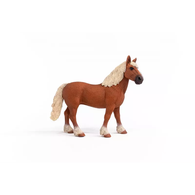 schleich FARM WORLD Belgia raskeveohobune, 3 a, Taluloomad / talumänguasjad, Hobused, Pruun, Plastik