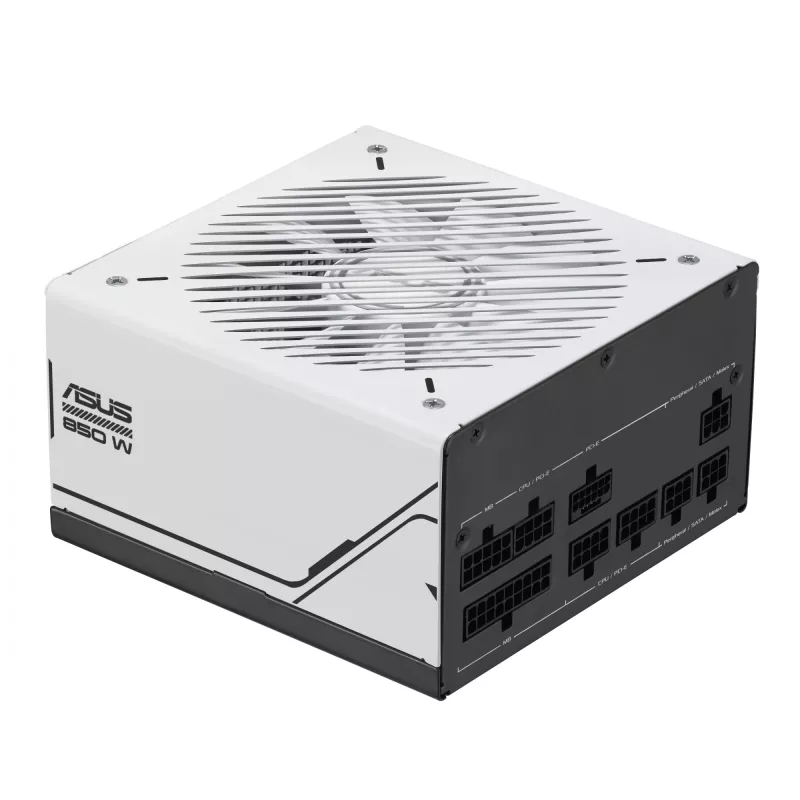 ASUS AP-850G toiteplokk 850 W 20+4 kontaktiga ATX ATX Must, Valge
