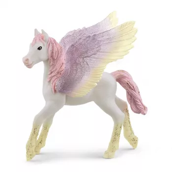 schleich BAYALA Sunrise Pegasus Varss, 5 a, Ükssarvik / Pegasus, Ükssarved ja Haldjad, Mitmevärviline, Plastik