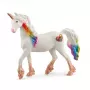 schleich BAYALA Rainbow Love Unicorn Mare, 5 a, Ükssarvik / Pegasus, Ükssarved ja haldjad, Mitmevärviline
