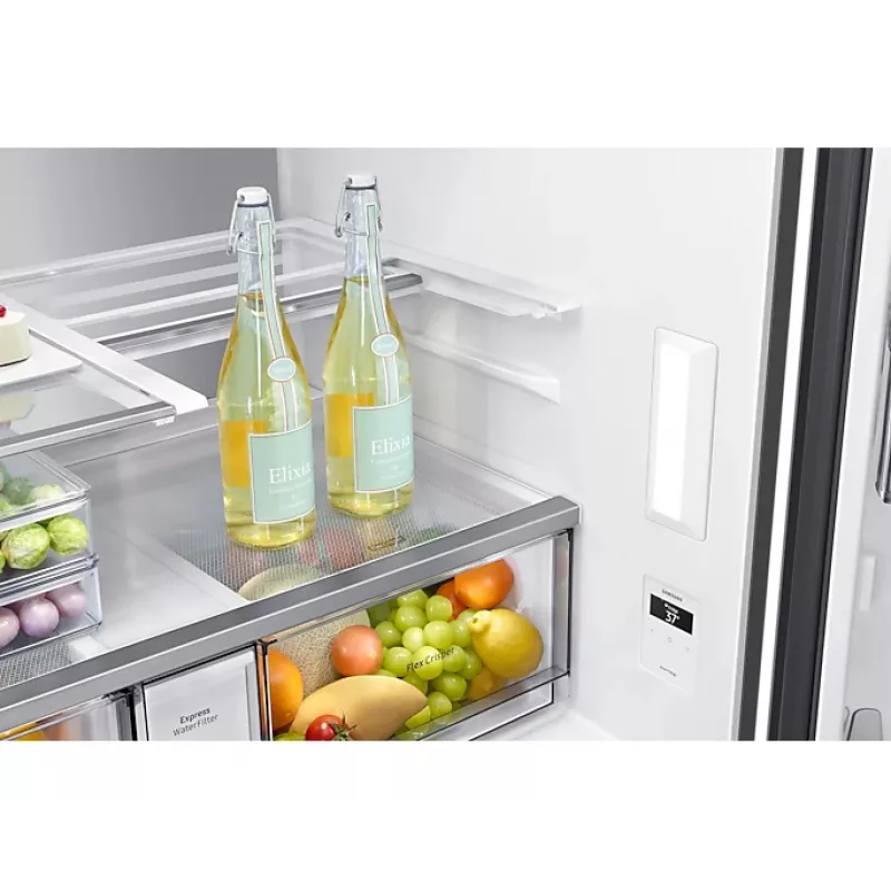 Samsung RF65A96768A kõrvuti külmik eraldiseisev 647 L valge