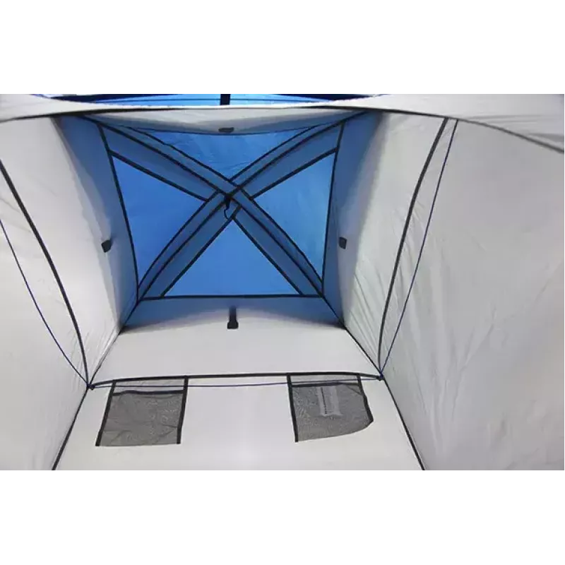 Telk High Peak Lido veekindel 100 cm sinine hall 2 taskut klaaskiud