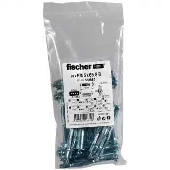 Kruvi- ja tüüblikomplekt Fischer 538883