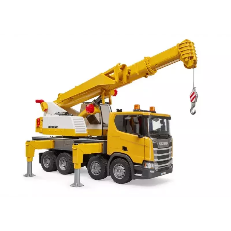 Kraanaauto BRUDER SCANIA Super 560R Liebherr Kraanaauto