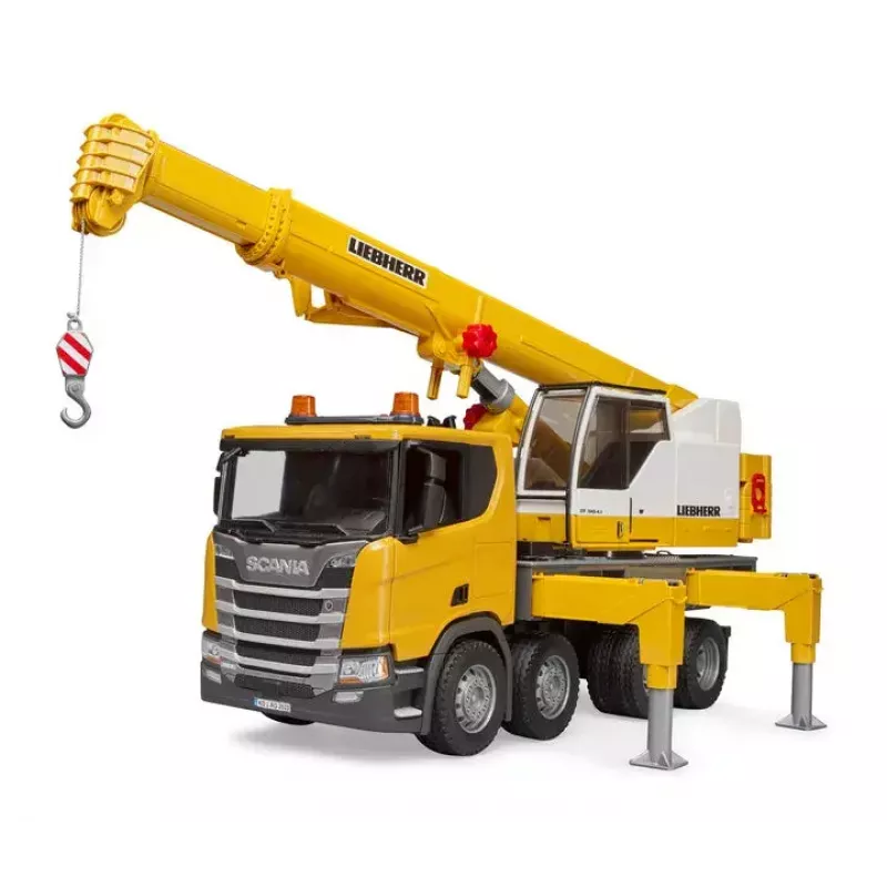Kraanaauto BRUDER SCANIA Super 560R Liebherr Kraanaauto