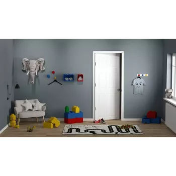 Room Copenhagen LEGO Brick Shelf 8+4 punane, 2 riiulit