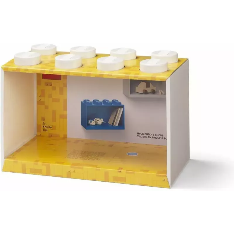Shelf Room Copenhagen LEGO Brick 8 Valge, mudel 41151735