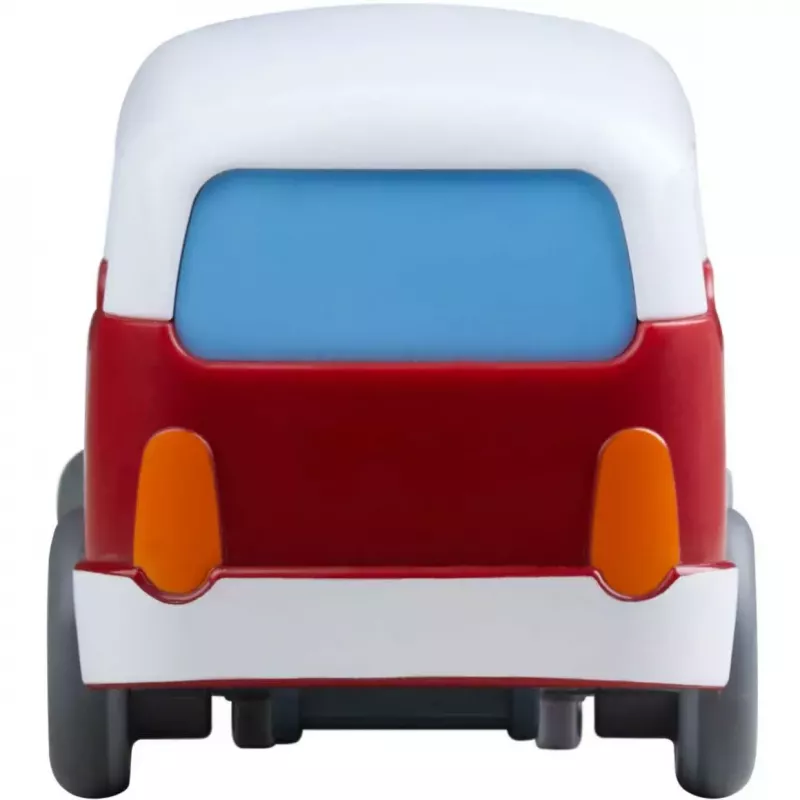 Bus HABA Kullerbu Momentum Motor Mini Bus Blue hall Red Valge