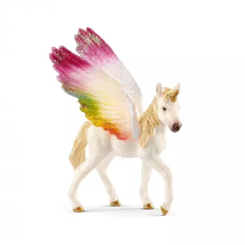 schleich BAYALA Tiivuline vikerkaare ükssarviku vars, 5 a, Ükssarvik / Pegasus, Ükssarvikud & Haldjad, Mitmevärviline, Plastik, 1 tk
