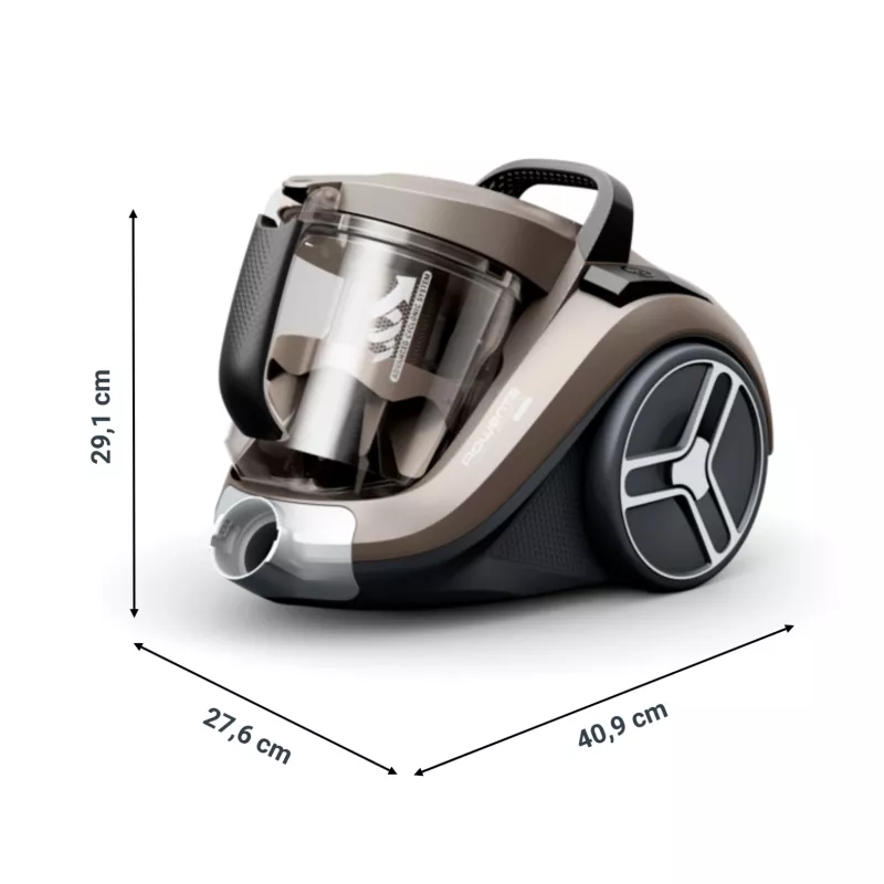 Rowenta Compact Power XXL RO4B50 2,5 L silindertolmuimeja kuiv 900 W tolmukotita
