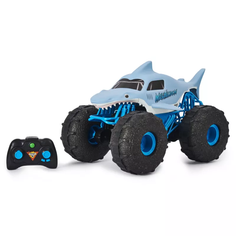 Monster Jam, ametlik Megalodon STORM maastikul kaugjuhitav monster truck, mõõtkavas 1:15