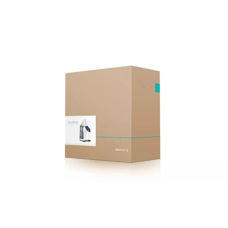 PC-korpus DeepCool CYCLOPS WH Midi Tower Valge