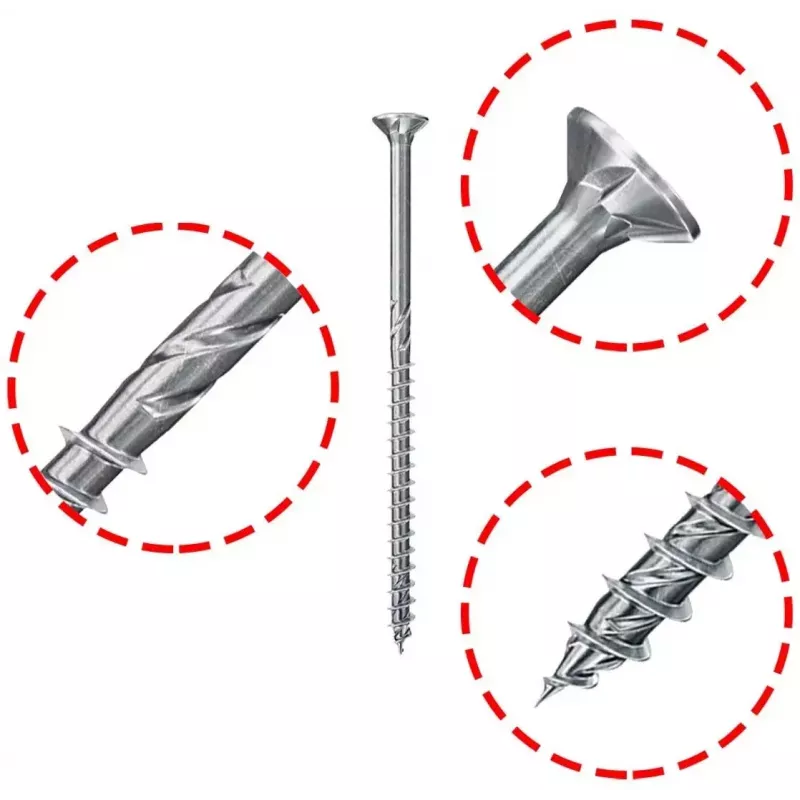 Kruvi Fischer 670467 220 mm roostevaba teras 50 tk