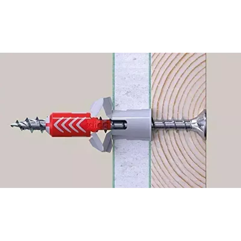 Kruvi Fischer 670501 — terasest puidukruvi 100 mm, 6 mm läbimõõt, 60 mm keere, pakis 25 tk
