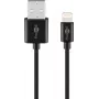 Goobay Lightning USB laadimis- ja sünkroonimiskaabel 1 m Lightning USB A CE MFi