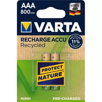VARTA Recharge aku Recycled 800mah Aaa Nimh 2 Pack
