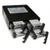 ICYDOCK ToughArmor täismetallist 4 pesaga 2,5-tolline SATA HDD ja SSD tagapaneeli puur välise 5,25-tollise pesa jaoks