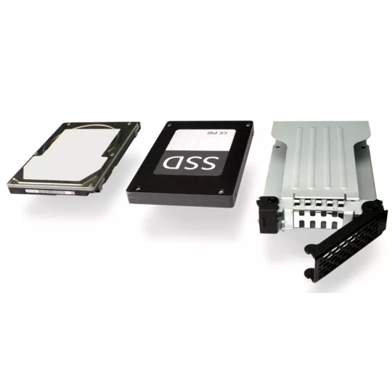 ICYDOCK ToughArmor täismetallist 4 pesaga 2,5-tolline SATA HDD ja SSD tagapaneeli puur välise 5,25-tollise pesa jaoks