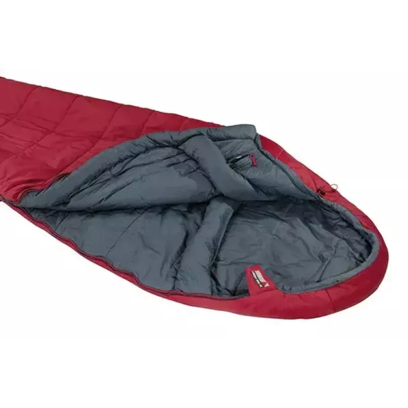 Muumiakujuline magamiskott High Peak Hyperion 1M Nailon Hall Punane 210 cm