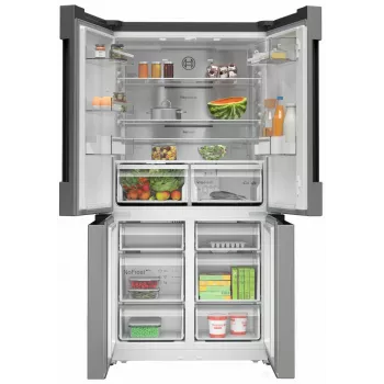 Bosch Serie 4 KFN96APEA külmik-sügavkülmik eraldiseisev 605 L roostevaba teras