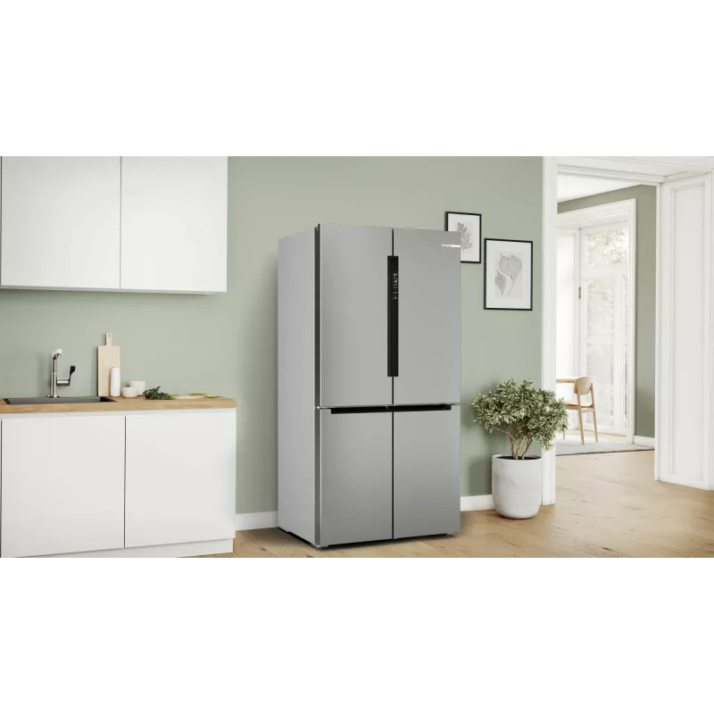 Bosch Serie 4 KFN96APEA külmik-sügavkülmik eraldiseisev 605 L roostevaba teras