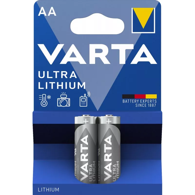 VARTA patarei ühekordne Ultra Lithium Mignon AA 1,5 V