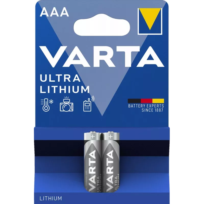 VARTA patarei ühekordne Ultra Lithium AAA 1.5V