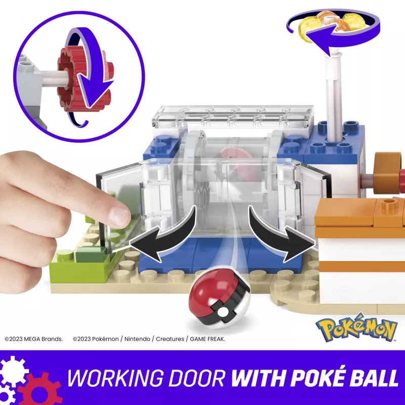 MEGA Pokémon Building Toy Kit, metsakeskus (648 tükki) 4 tegelaskujuga