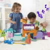 MEGA BLOKS Fisher Price Musical Farm Band Sensorne klotsimänguasi (45 detaili) väikelastele