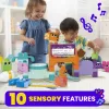MEGA BLOKS Fisher Price Musical Farm Band Sensorne klotsimänguasi (45 detaili) väikelastele