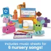 MEGA BLOKS Fisher Price Musical Farm Band Sensorne klotsimänguasi (45 detaili) väikelastele