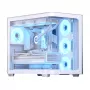 PC Case Aerocool P500C Midi Tower Valge ATX Side PSU 3x120mm Fans