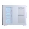 PC Case Aerocool P500C Midi Tower Valge ATX Side PSU 3x120mm Fans
