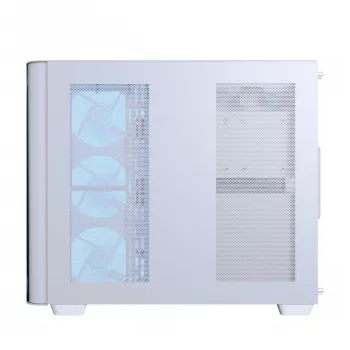 PC Case Aerocool P500C Midi Tower Valge ATX Side PSU 3x120mm Fans