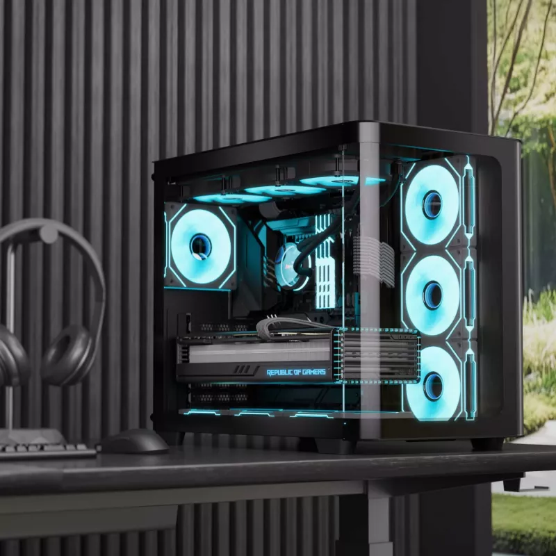 Aerocool P500C Midi Tower Must