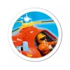 Helikopter Simba Toys 109252510 Tuletõrjuja Sam oranž 3+