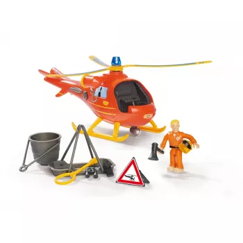 Helikopter Simba Toys 109252510 Tuletõrjuja Sam oranž 3+