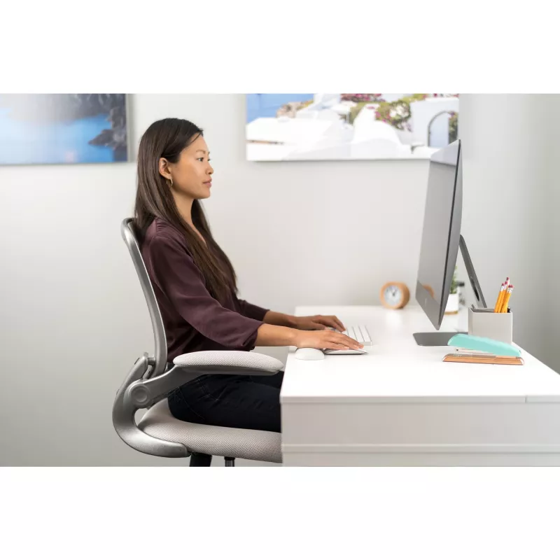 Kensington ErgoSoft randmetugi tavalisele hiirele, Hall, Kunstnahk, Geel, Taiwan, MIL-STD-810H meetod 504.3 Saastumine vedelikega, 200 g, 1 tk
