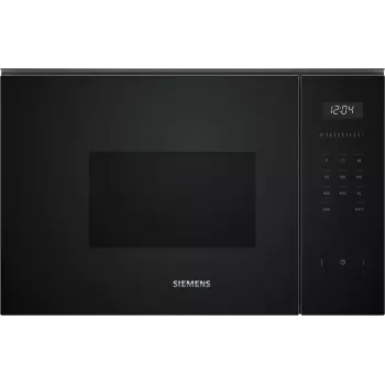 Siemens iQ500 BF525LMB1 mikrolaineahi Must Solo mikrolaineahi Sisseehitatav 20 L 800 W