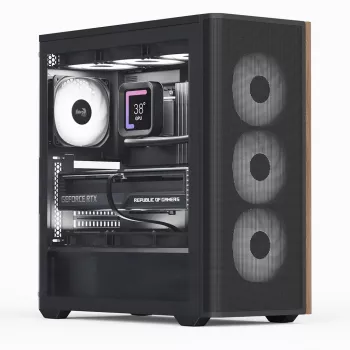 Aerocool D501A Midi Tower Must