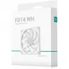 140 mm korpuse ventilaator DeepCool FD14 WH, 140x140x25 mm, valge, 3-kontaktiline