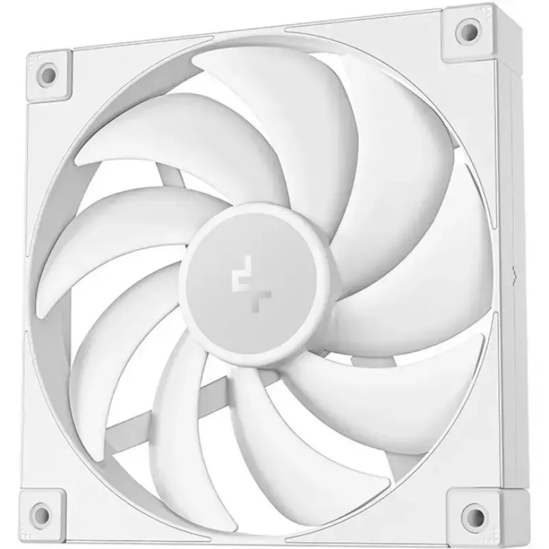 Jahutusventilaator DeepCool FD14 Valge 140mm 3in1 — 140 mm, valge, 3-ühes-pistik
