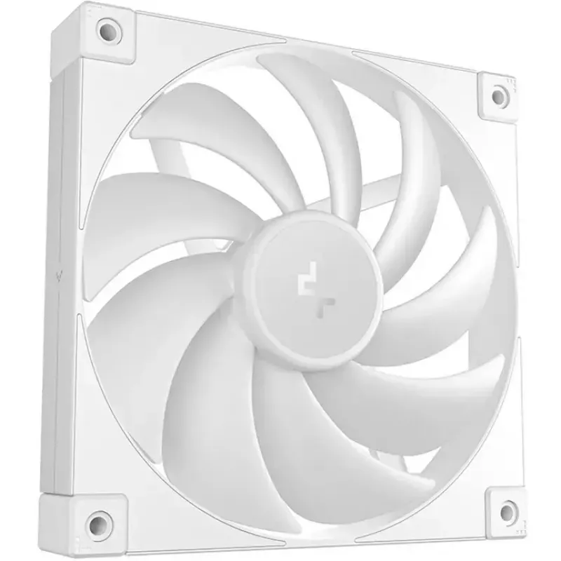 Jahutusventilaator DeepCool FD14 Valge 140mm 3in1 — 140 mm, valge, 3-ühes-pistik