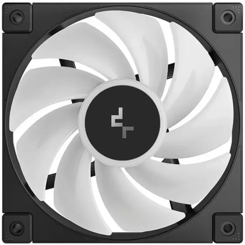 Korpuseventilaator DeepCool FD12 ARGB 120mm Must 120x120x25