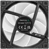 Korpuseventilaator DeepCool FD12 ARGB 120mm Must 120x120x25