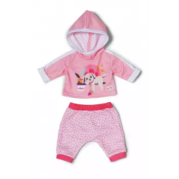 BABY born Jogging Suit Pink 43cm nukuriiete komplekt