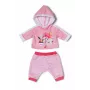 BABY born Jogging Suit Pink 43cm nukuriiete komplekt