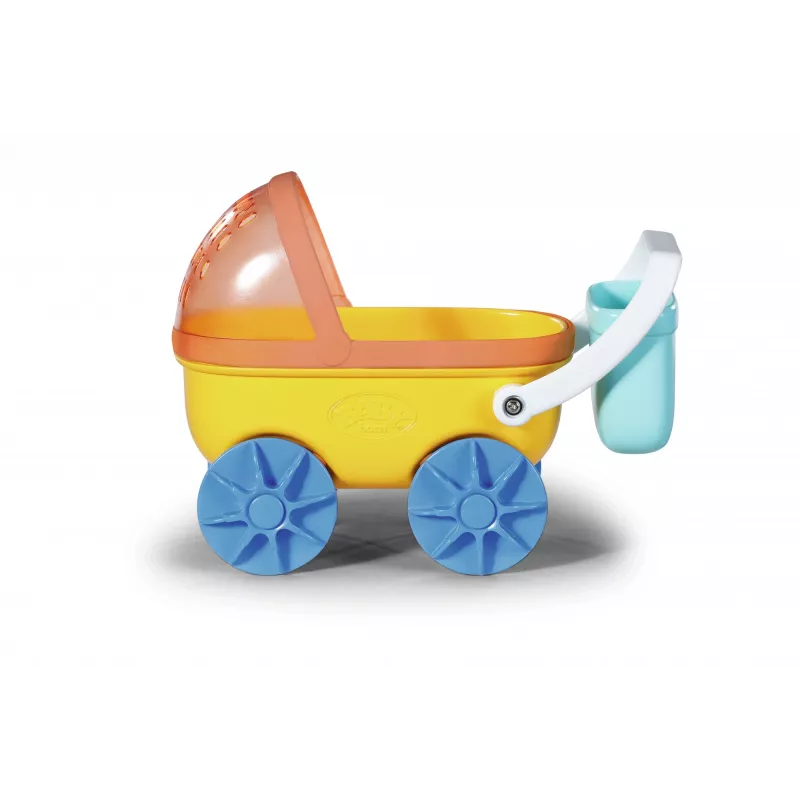 BABY born Splish Splash Pram with Emma Bath nukk Multicolour